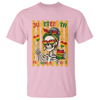 Skeleton Juneteenth Freedom T Shirt African American Pride Gift