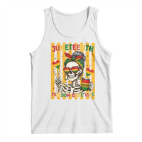 Skeleton Juneteenth Freedom Tank Top African American Pride Gift