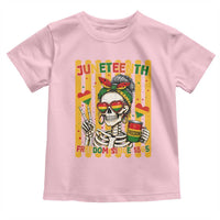 Skeleton Juneteenth Freedom Toddler T Shirt African American Pride Gift