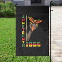 Funny Juneteenth Goose Garden Flag African American Pride Gift