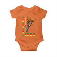 Funny Juneteenth Goose Baby Onesie African American Pride Gift