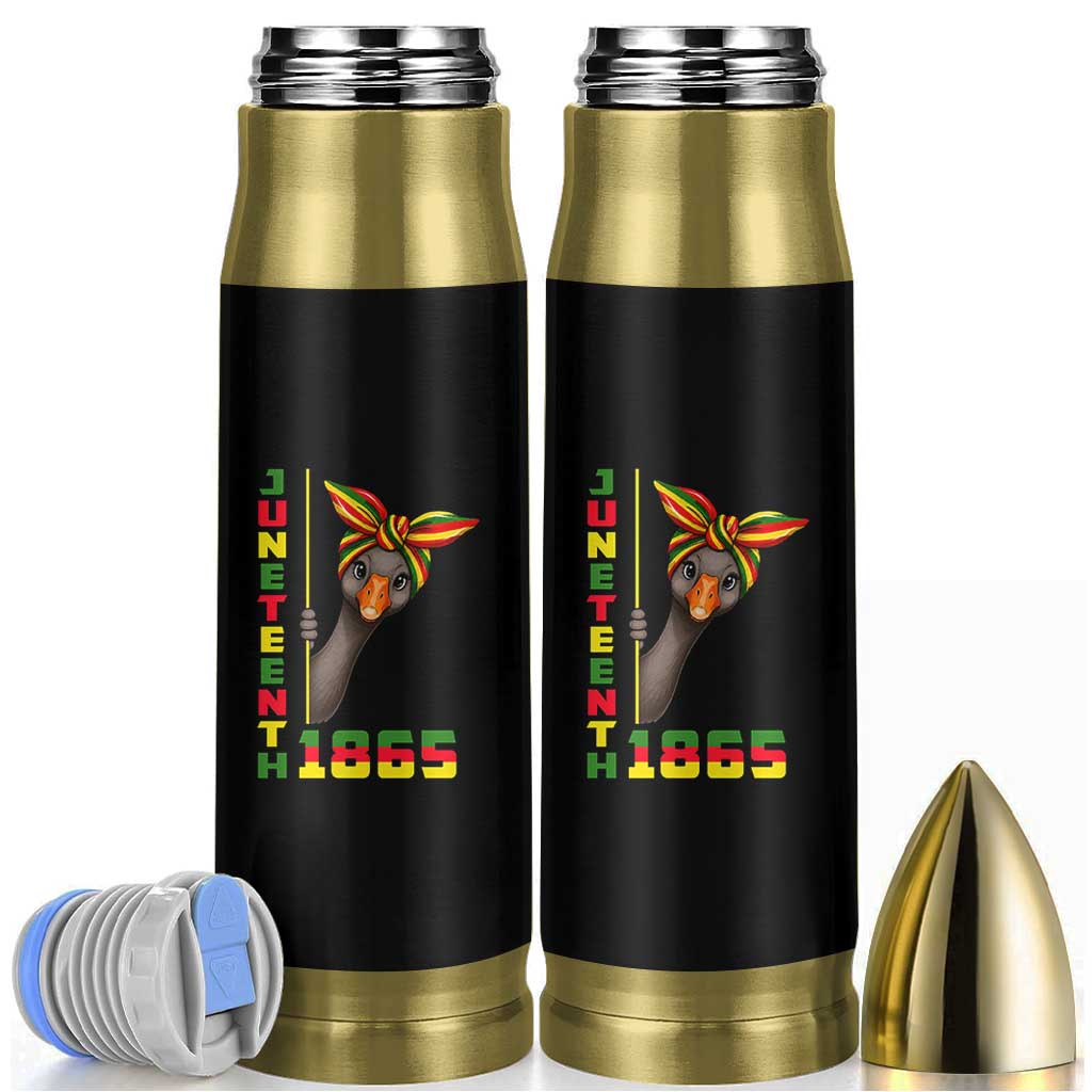 Funny Juneteenth Goose Bullet Tumbler African American Pride Gift