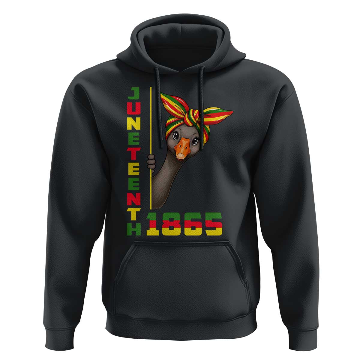 Funny Juneteenth Goose Hoodie African American Pride Gift