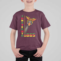 Funny Juneteenth Goose T Shirt For Kid African American Pride Gift