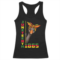 Funny Juneteenth Goose Racerback Tank Top African American Pride Gift
