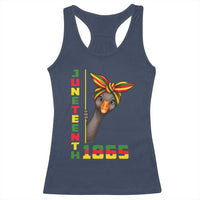 Funny Juneteenth Goose Racerback Tank Top African American Pride Gift