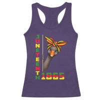 Funny Juneteenth Goose Racerback Tank Top African American Pride Gift