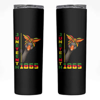 Funny Juneteenth Goose Skinny Tumbler African American Pride Gift
