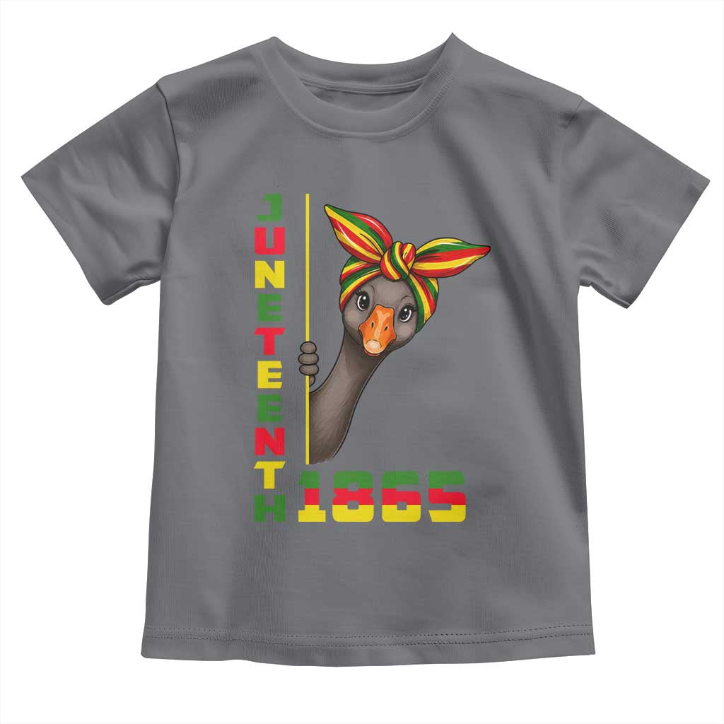 Funny Juneteenth Goose Toddler T Shirt African American Pride Gift