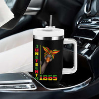 Funny Juneteenth Goose Tumbler With Handle African American Pride Gift