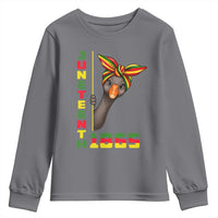 Funny Juneteenth Goose Youth Sweatshirt African American Pride Gift