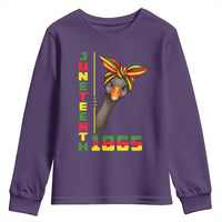 Funny Juneteenth Goose Youth Sweatshirt African American Pride Gift
