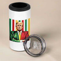 Juneteenth American Leader Inspiration 4 in 1 Can Cooler Tumbler 1865 American Heritage Gift