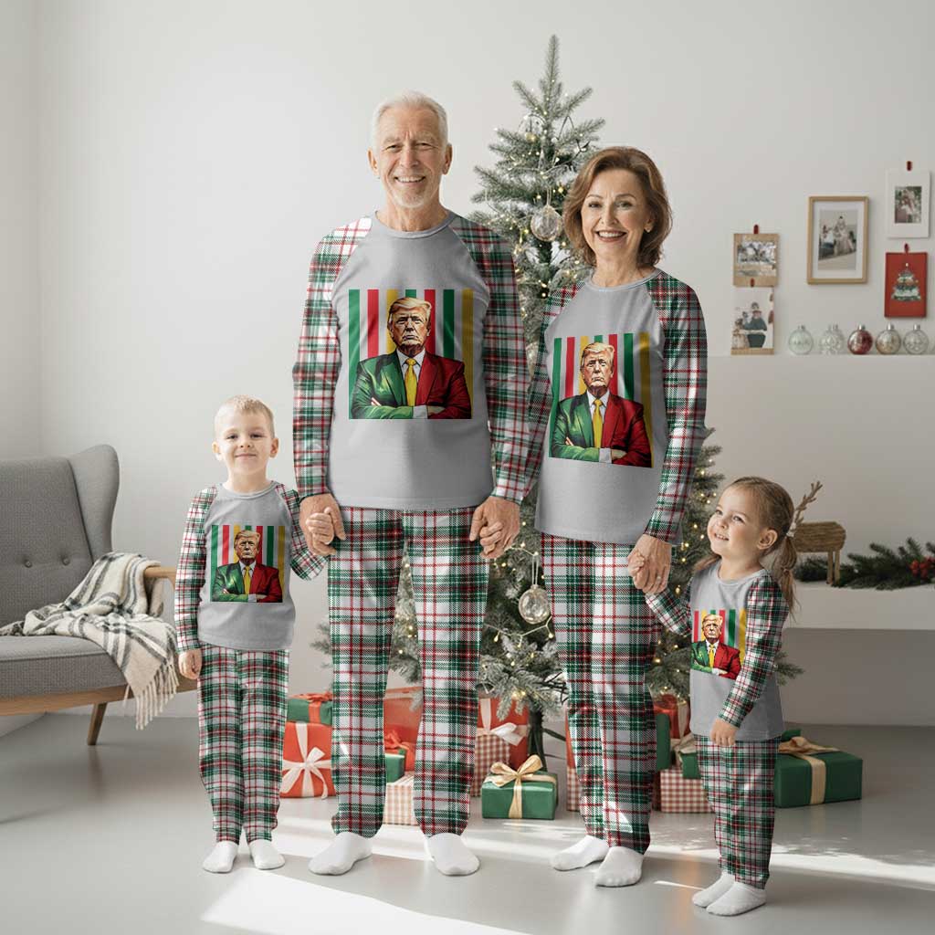 Juneteenth American Leader Inspiration Plaid Pajama Set 1865 American Heritage Gift