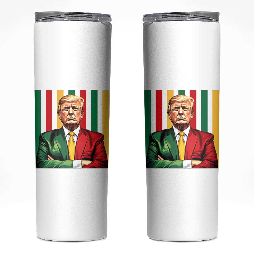 Juneteenth American Leader Inspiration Skinny Tumbler 1865 American Heritage Gift
