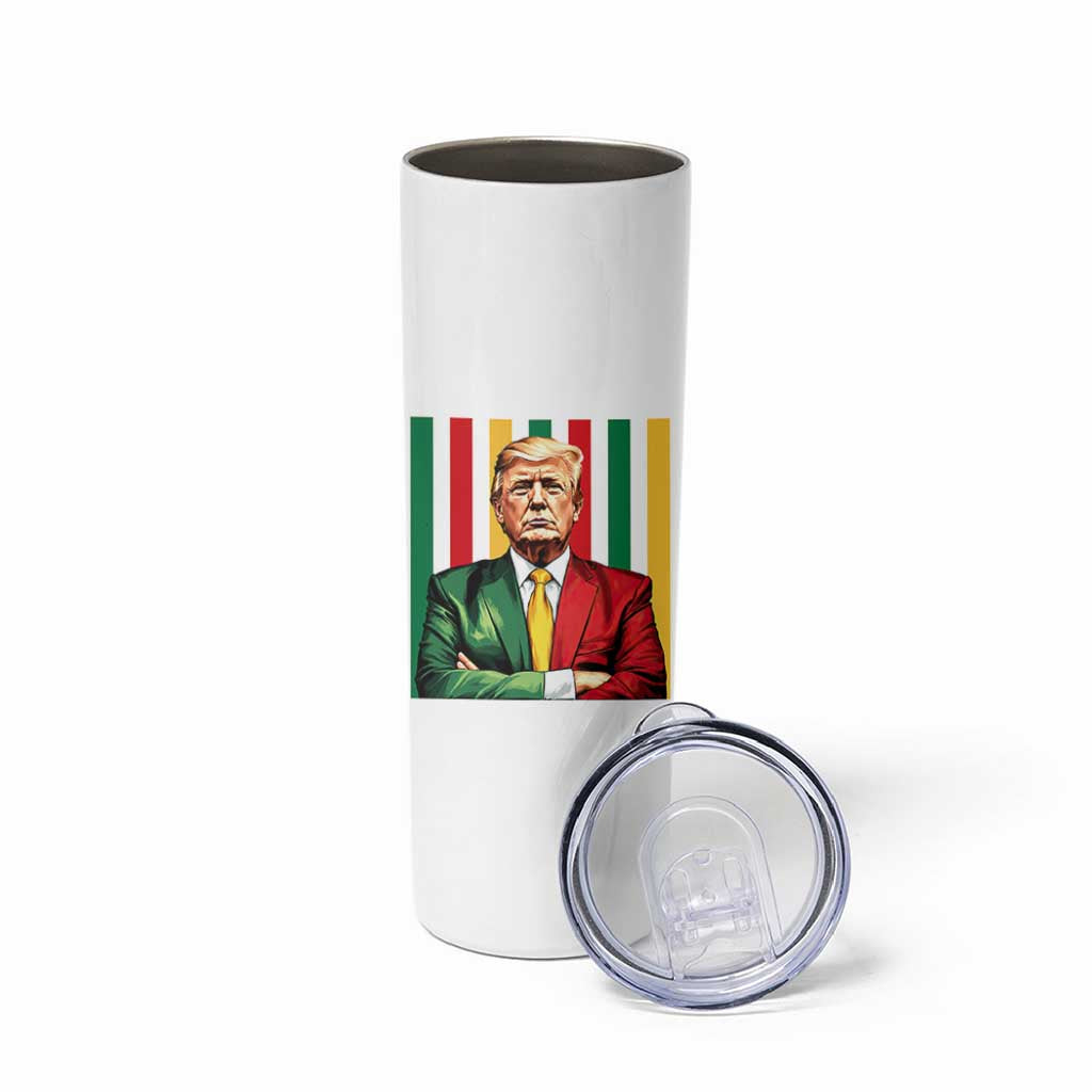 Juneteenth American Leader Inspiration Skinny Tumbler 1865 American Heritage Gift