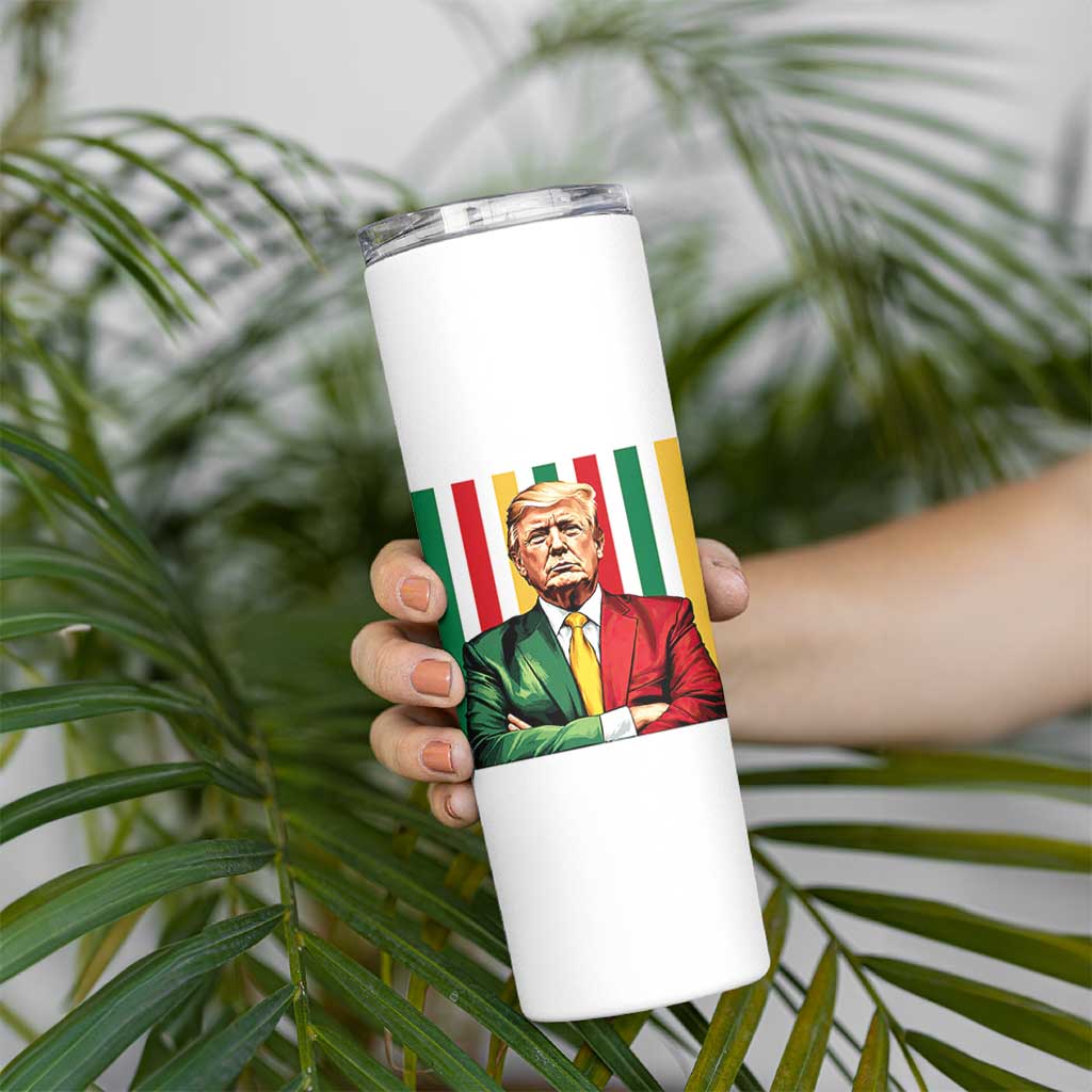 Juneteenth American Leader Inspiration Skinny Tumbler 1865 American Heritage Gift