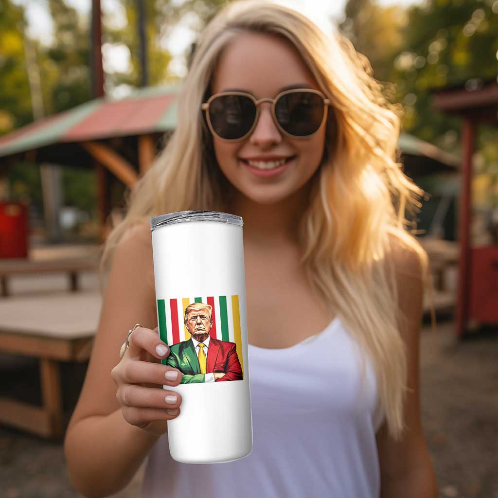 Juneteenth American Leader Inspiration Skinny Tumbler 1865 American Heritage Gift