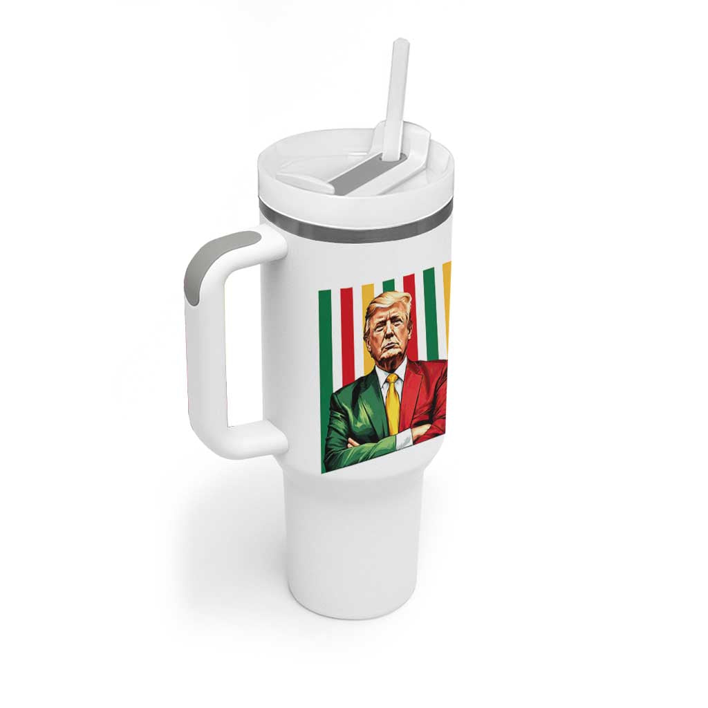 Juneteenth American Leader Inspiration Tumbler With Handle 1865 American Heritage Gift