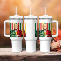Juneteenth American Leader Inspiration Tumbler With Handle 1865 American Heritage Gift
