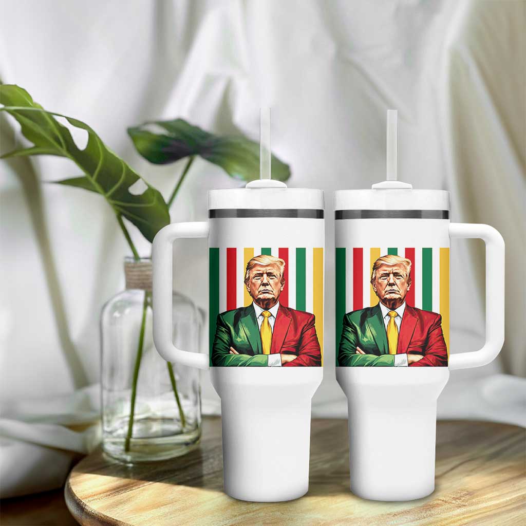 Juneteenth American Leader Inspiration Tumbler With Handle 1865 American Heritage Gift