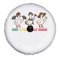 Funny Just A Free Silly Goose Spare Tire Cover Juneteenth Freedom Day