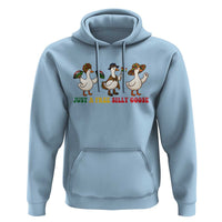 Funny Just A Free Silly Goose Hoodie Juneteenth Freedom Day