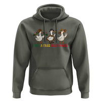 Funny Just A Free Silly Goose Hoodie Juneteenth Freedom Day