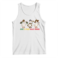 Funny Just A Free Silly Goose Tank Top Juneteenth Freedom Day