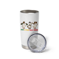Funny Just A Free Silly Goose Tumbler Cup Juneteenth Freedom Day