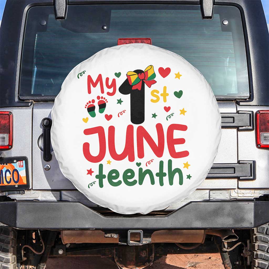My First Juneteenth Spare Tire Cover African American Baby Freedom Day
