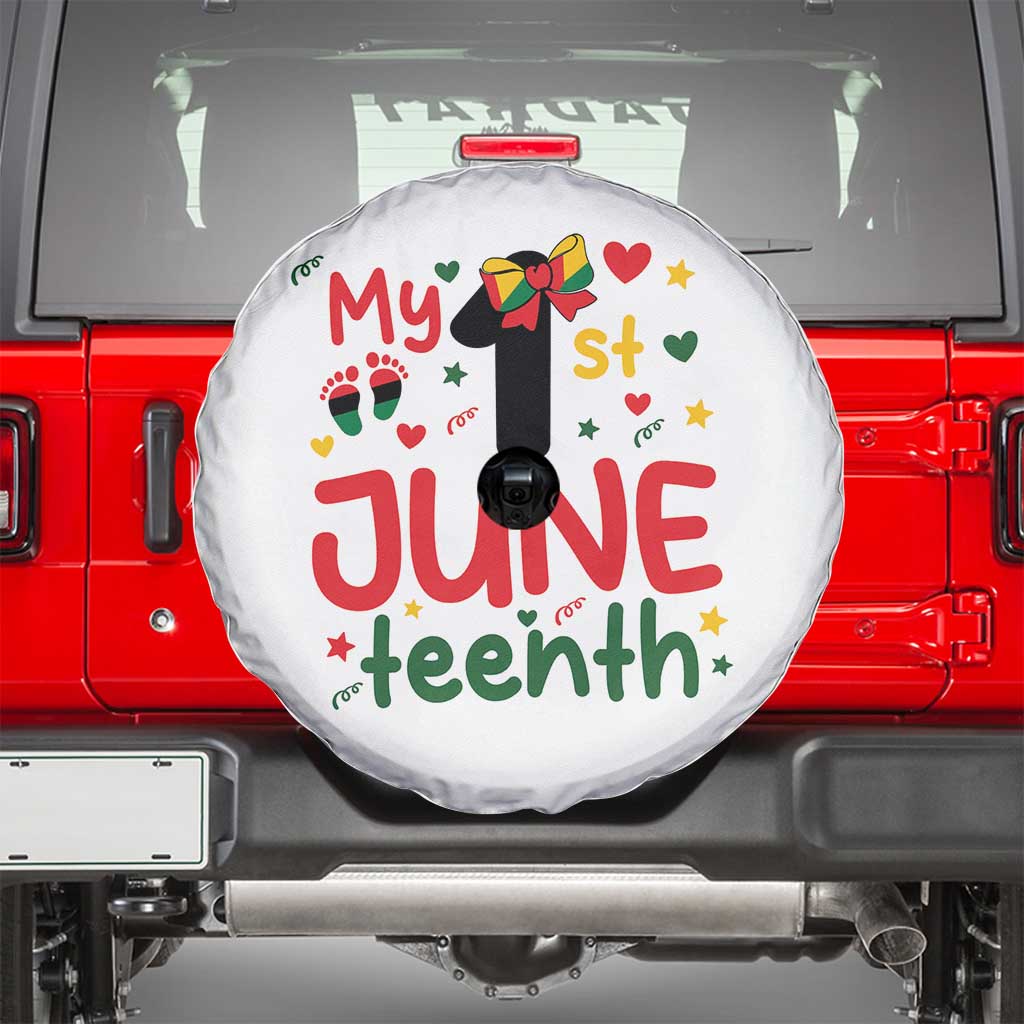 My First Juneteenth Spare Tire Cover African American Baby Freedom Day