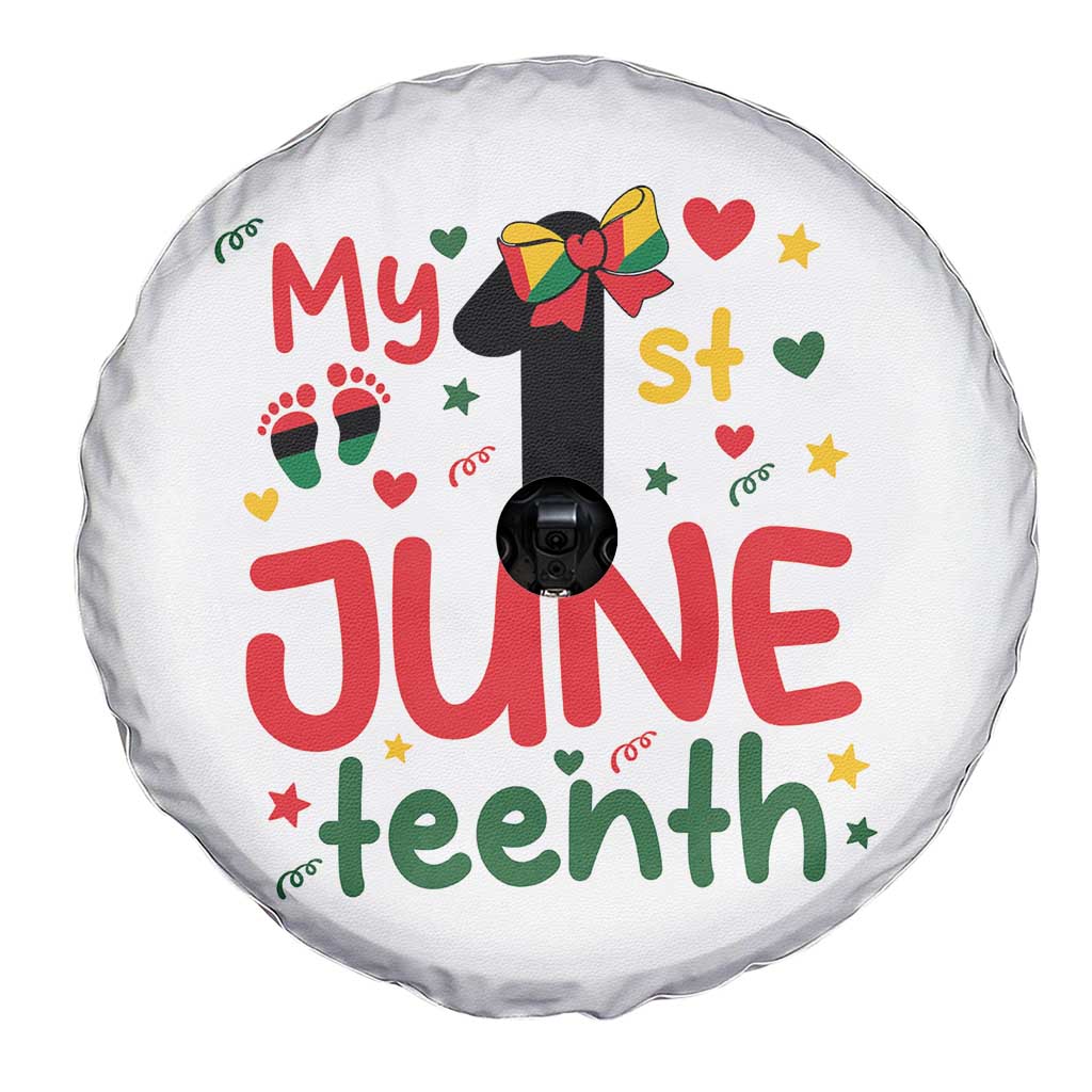 My First Juneteenth Spare Tire Cover African American Baby Freedom Day