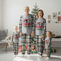 My First Juneteenth Plaid Pajama Set African American Baby Freedom Day