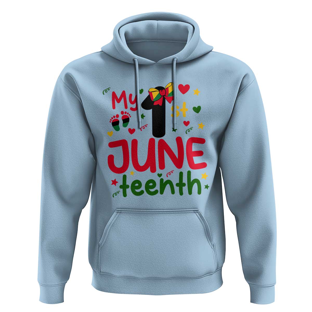 My First Juneteenth Hoodie African American Baby Freedom Day