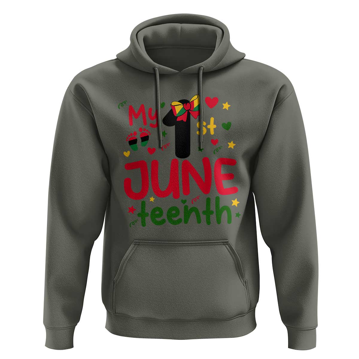 My First Juneteenth Hoodie African American Baby Freedom Day