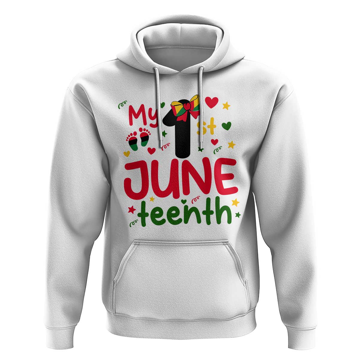 My First Juneteenth Hoodie African American Baby Freedom Day