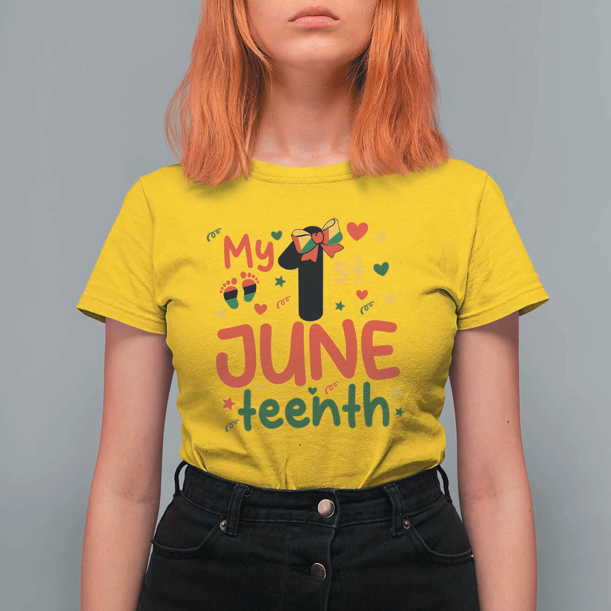 My First Juneteenth T Shirt For Women African American Baby Freedom Day