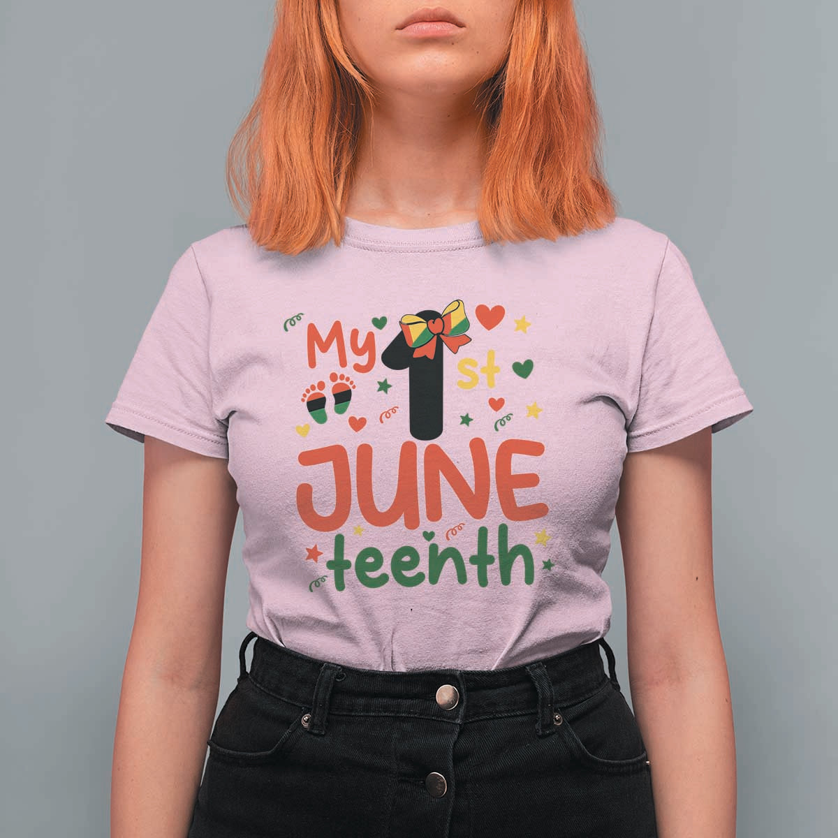 My First Juneteenth T Shirt For Women African American Baby Freedom Day