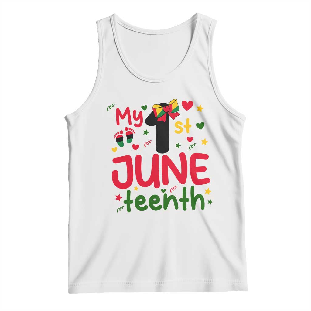 My First Juneteenth Tank Top African American Baby Freedom Day