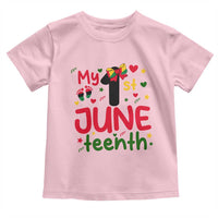 My First Juneteenth Toddler T Shirt African American Baby Freedom Day