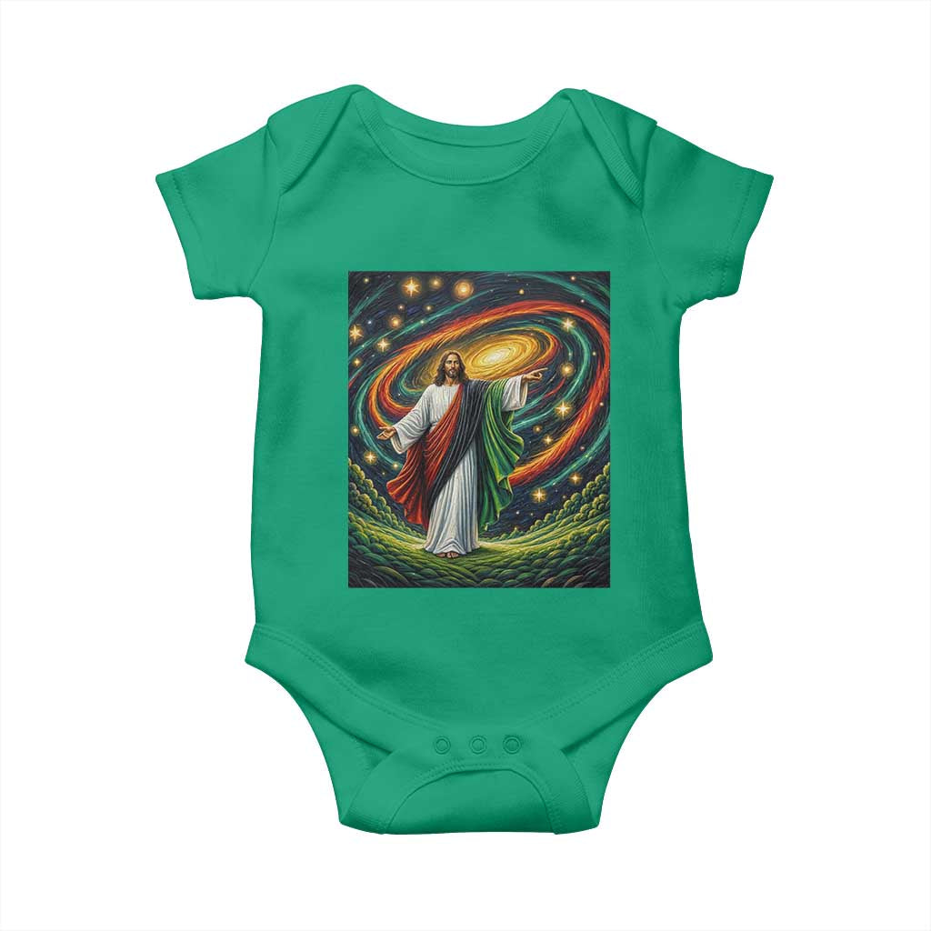 Black Jesus Juneteenth Baby Onesie African American Christian Pride