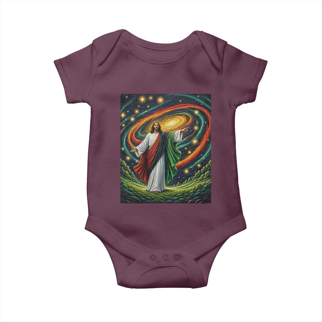 Black Jesus Juneteenth Baby Onesie African American Christian Pride