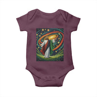 Black Jesus Juneteenth Baby Onesie African American Christian Pride