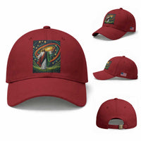 Black Jesus Juneteenth Baseball Cap African American Christian Pride