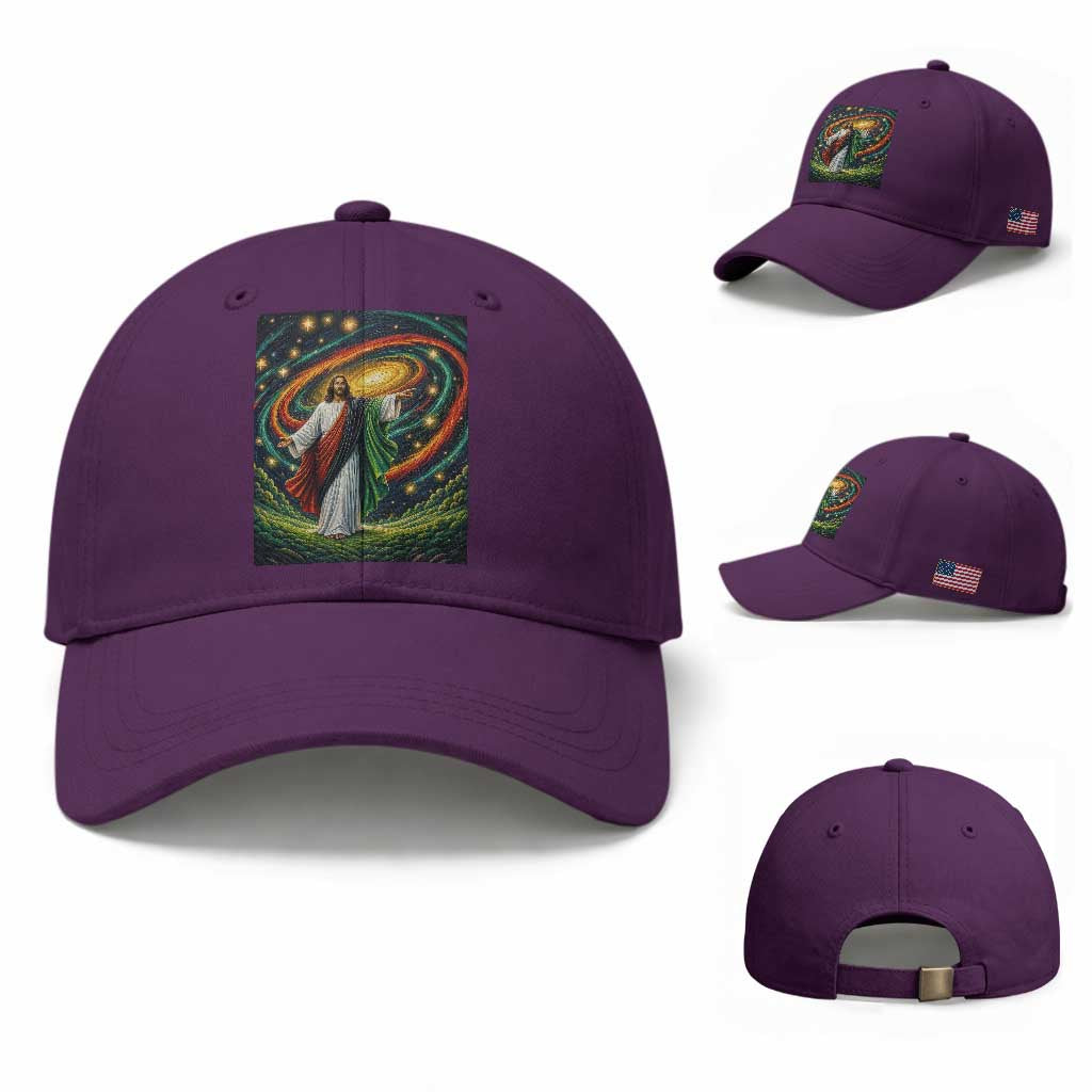 Black Jesus Juneteenth Baseball Cap African American Christian Pride