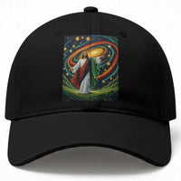 Black Jesus Juneteenth Baseball Cap African American Christian Pride