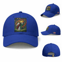 Black Jesus Juneteenth Baseball Cap African American Christian Pride