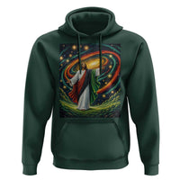Black Jesus Juneteenth Hoodie African American Christian Pride