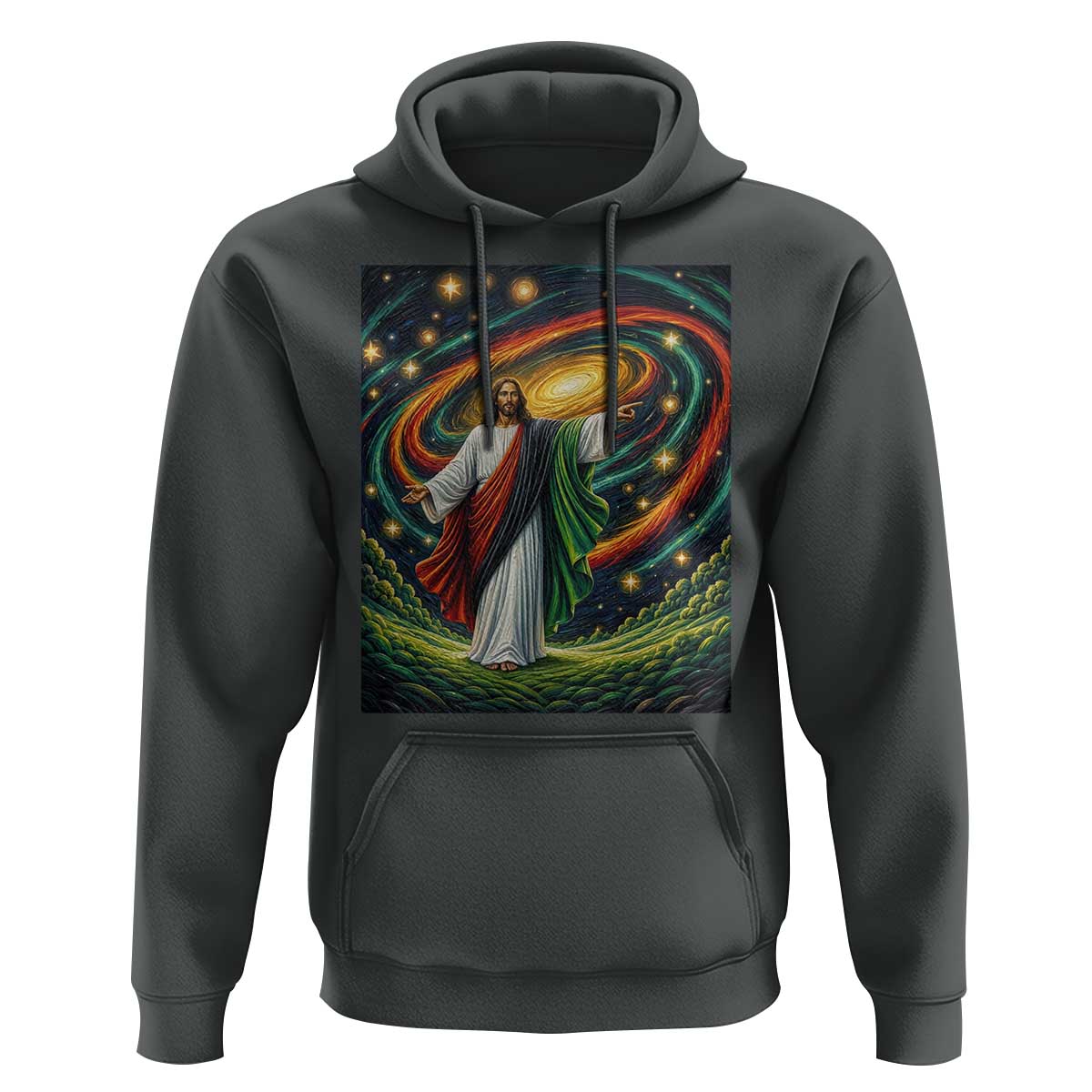 Black Jesus Juneteenth Hoodie African American Christian Pride